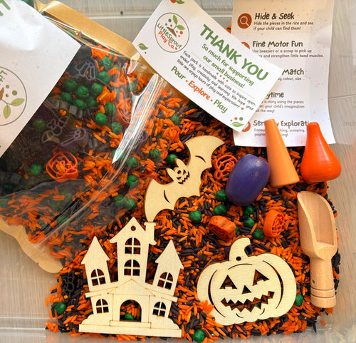 Halloween | Ready-to-Pour Sensory Play Kit for Kids