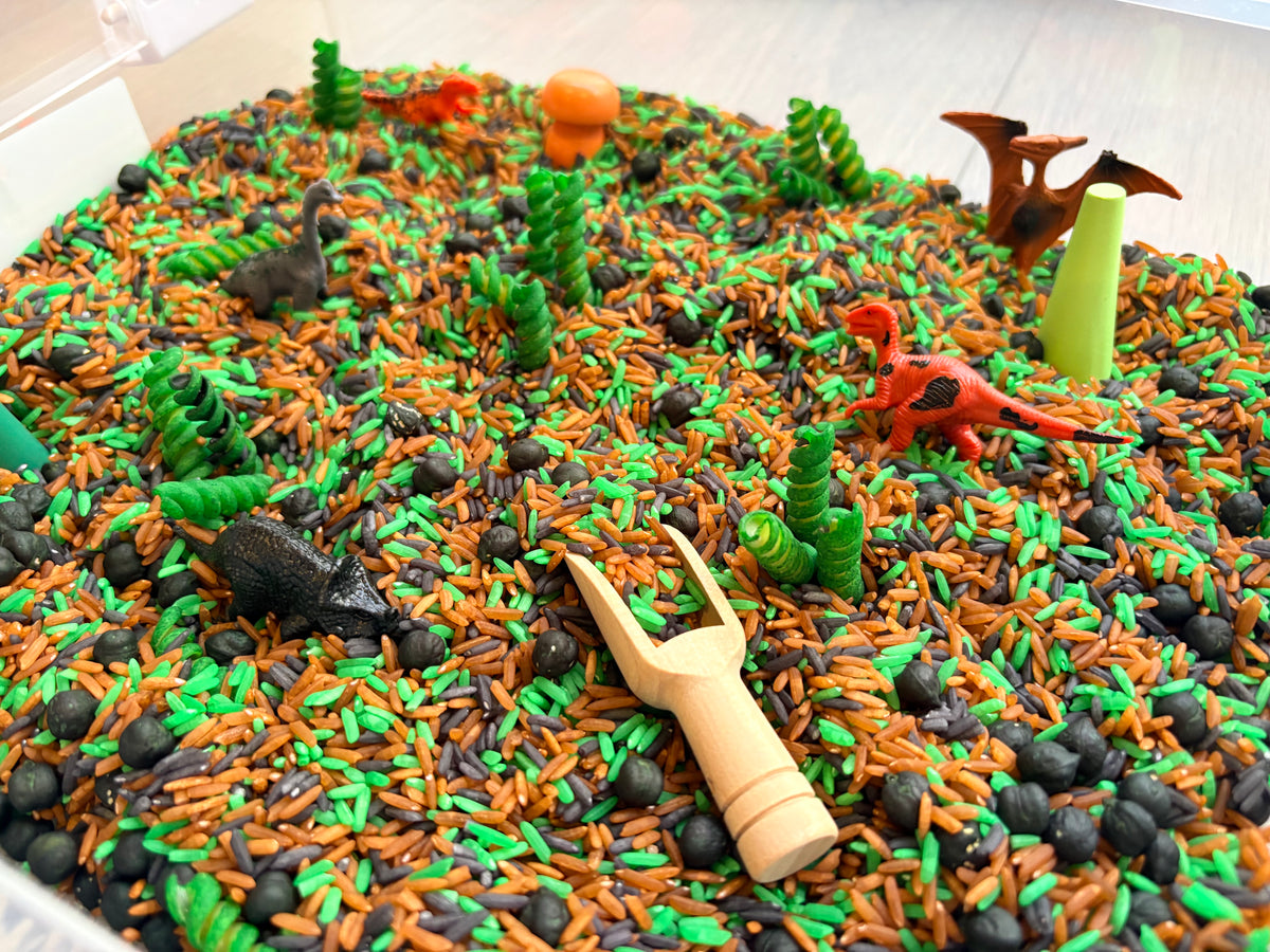 Dino Dig | Ready-to-Pour Dinosaur Sensory Play Kit for Kids