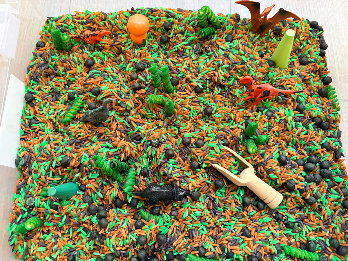 Dino Dig | Ready-to-Pour Dinosaur Sensory Play Kit for Kids