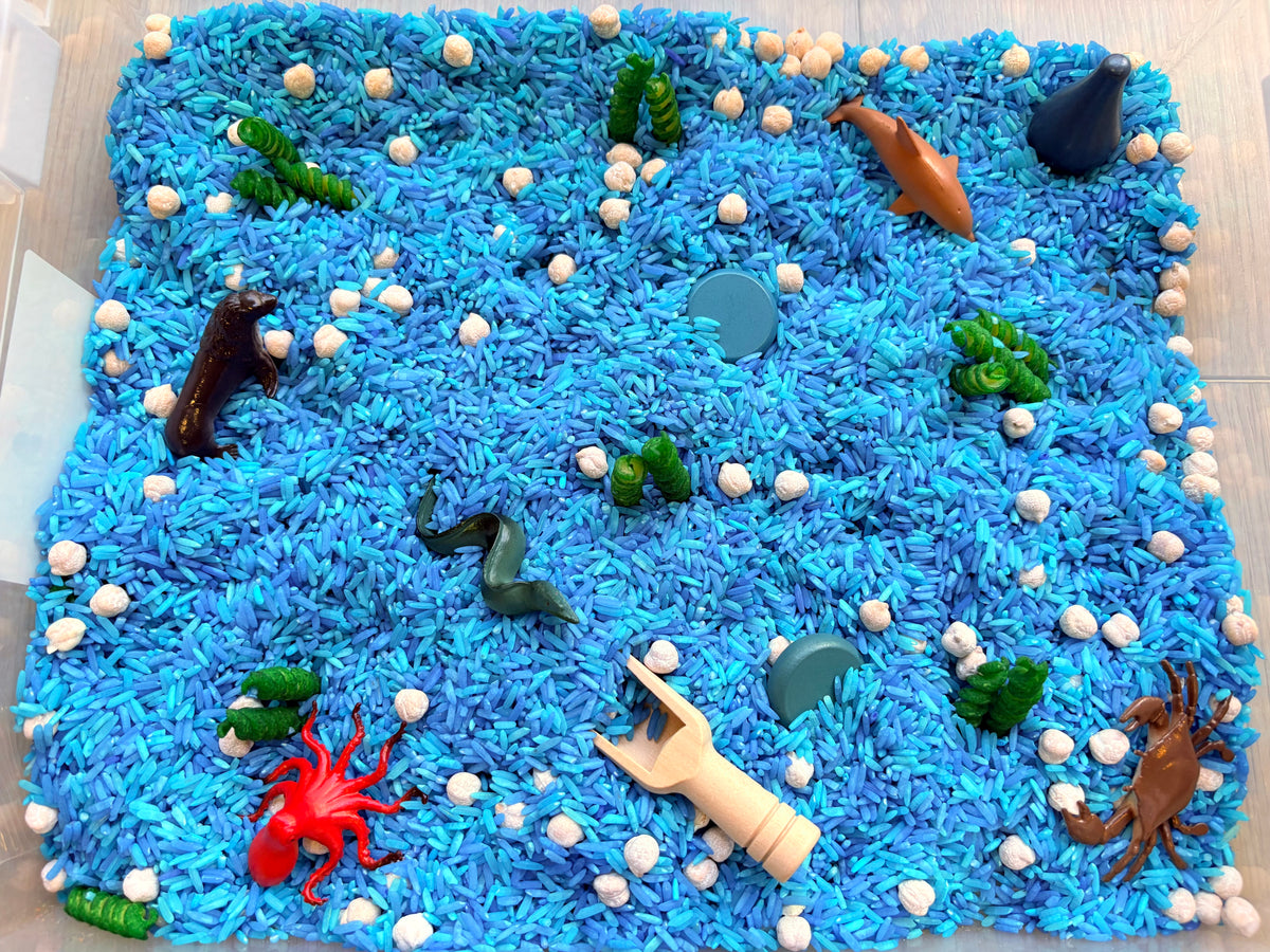 Ocean Dive | Ready-to-Pour Ocean Sensory Play Kit for Kids
