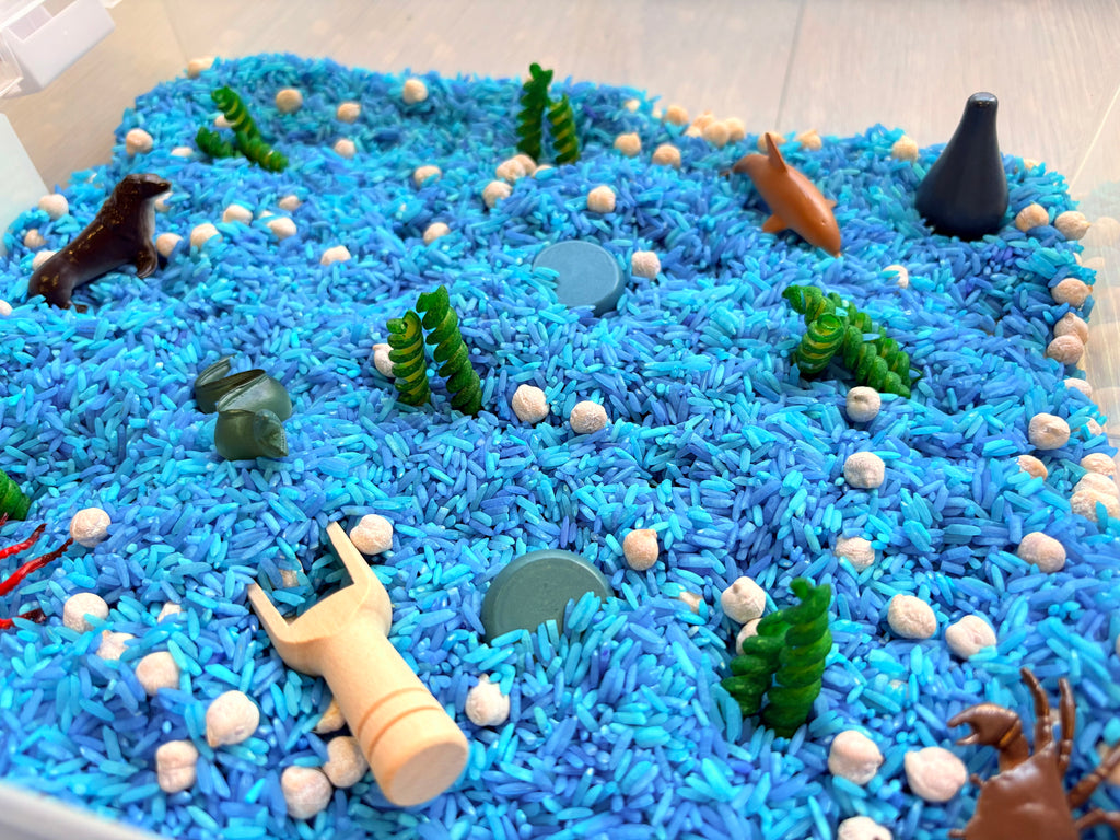 Ocean Dive | Ready-to-Pour Ocean Sensory Play Kit for Kids