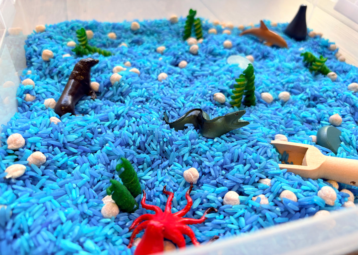 Ocean Dive | Ready-to-Pour Ocean Sensory Play Kit for Kids