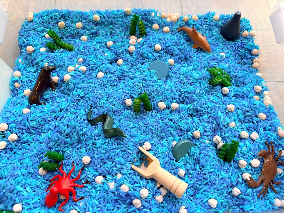 Ocean Dive | Ready-to-Pour Ocean Sensory Play Kit for Kids